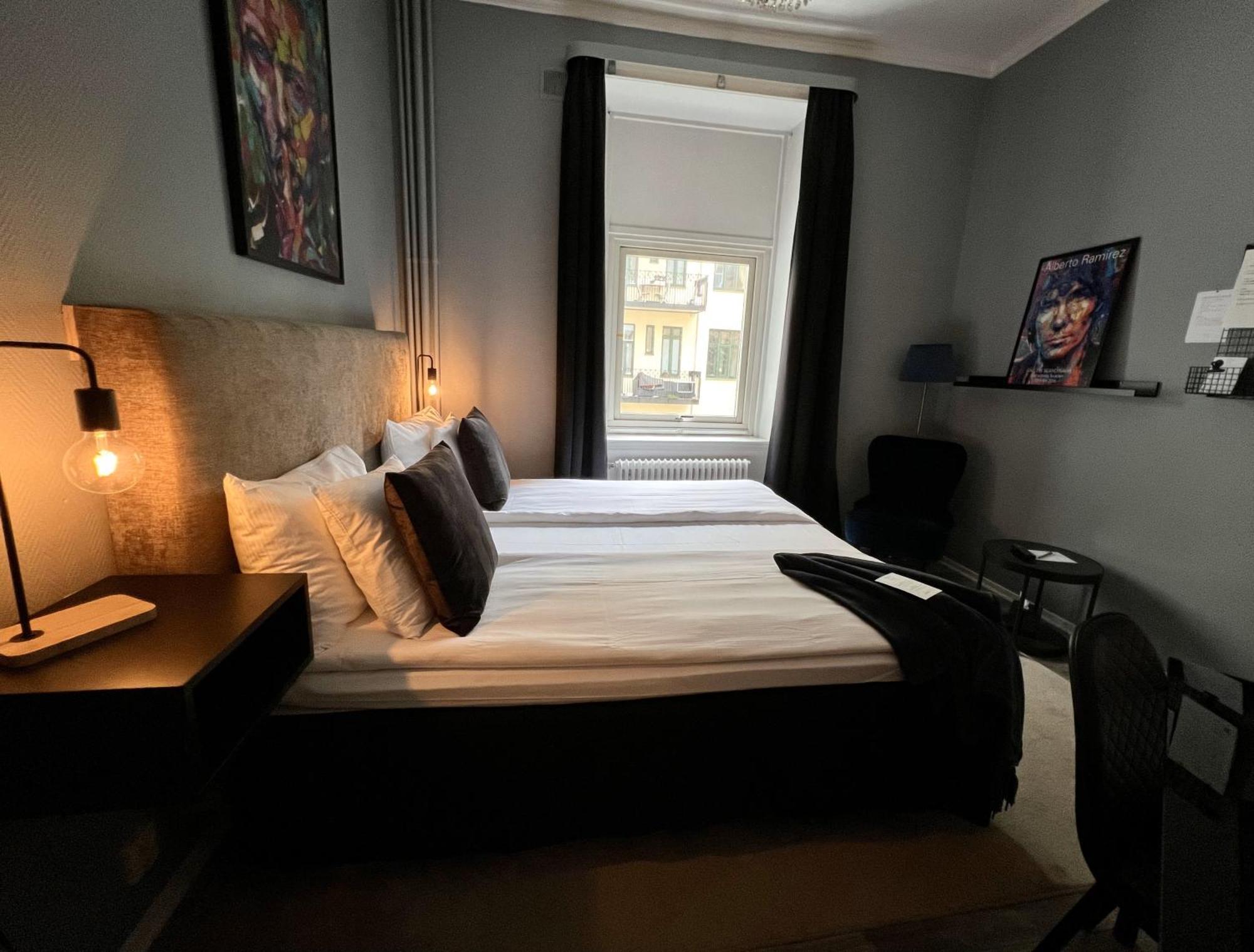 Ruhiges Doppelzimmer.
