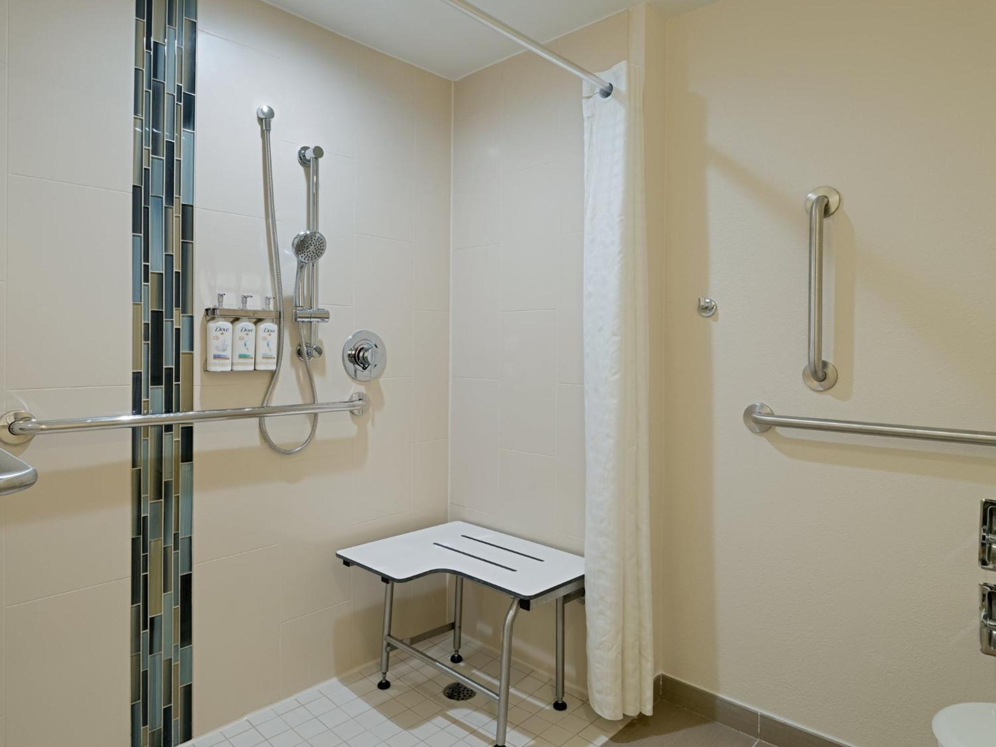 Standard Double Room with Mobility Accessible Roll-In Shower