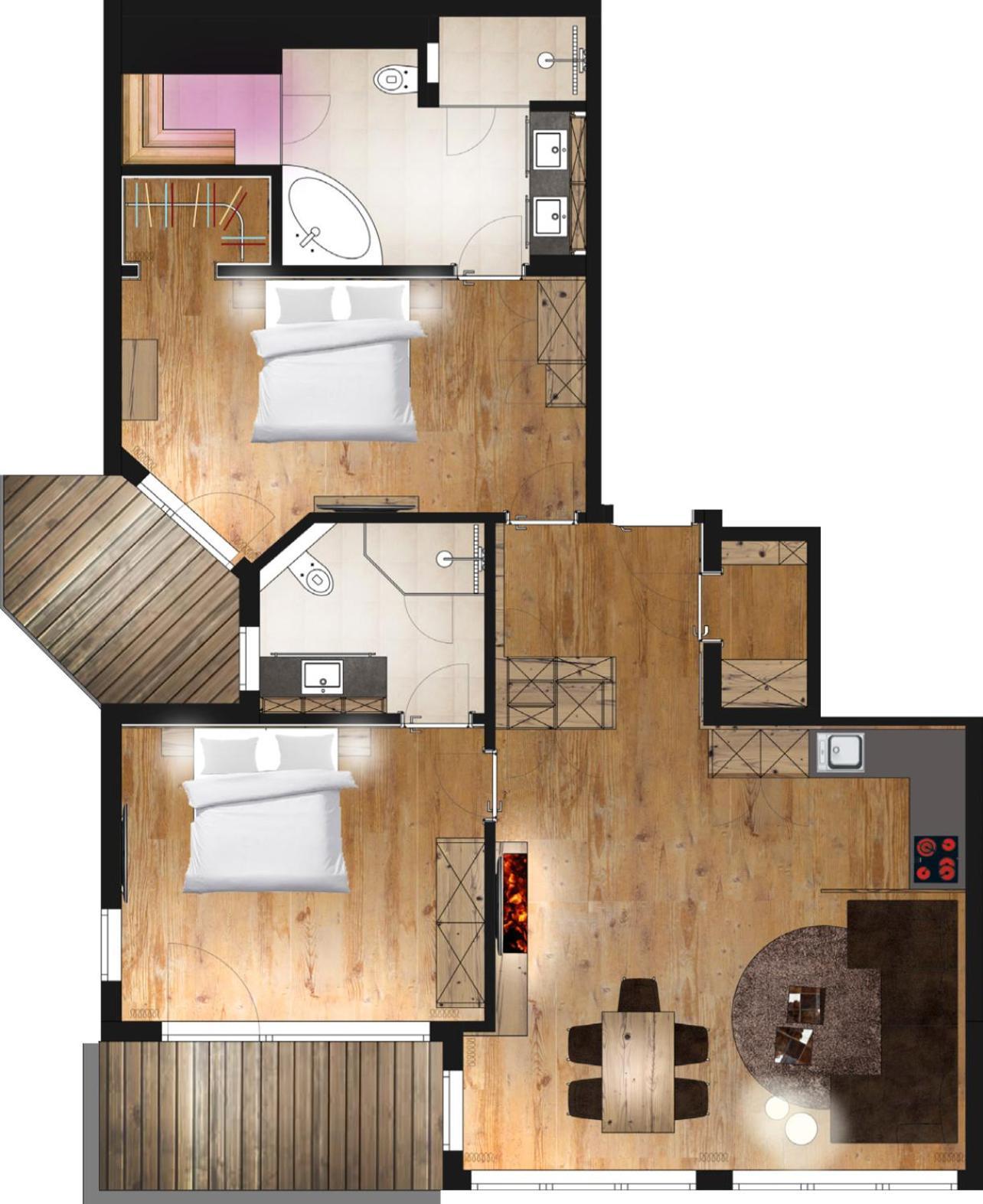 Appartamento Superior con Sauna