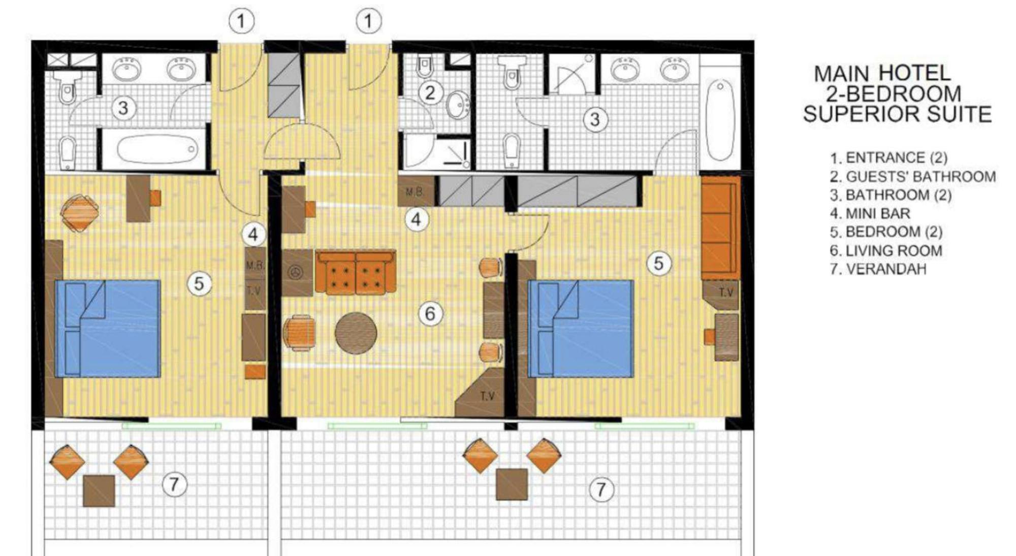 2-Bedroom Superior Suite