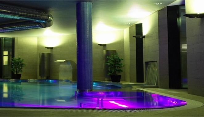 Einzelzimmer mit Zugang zum Spa