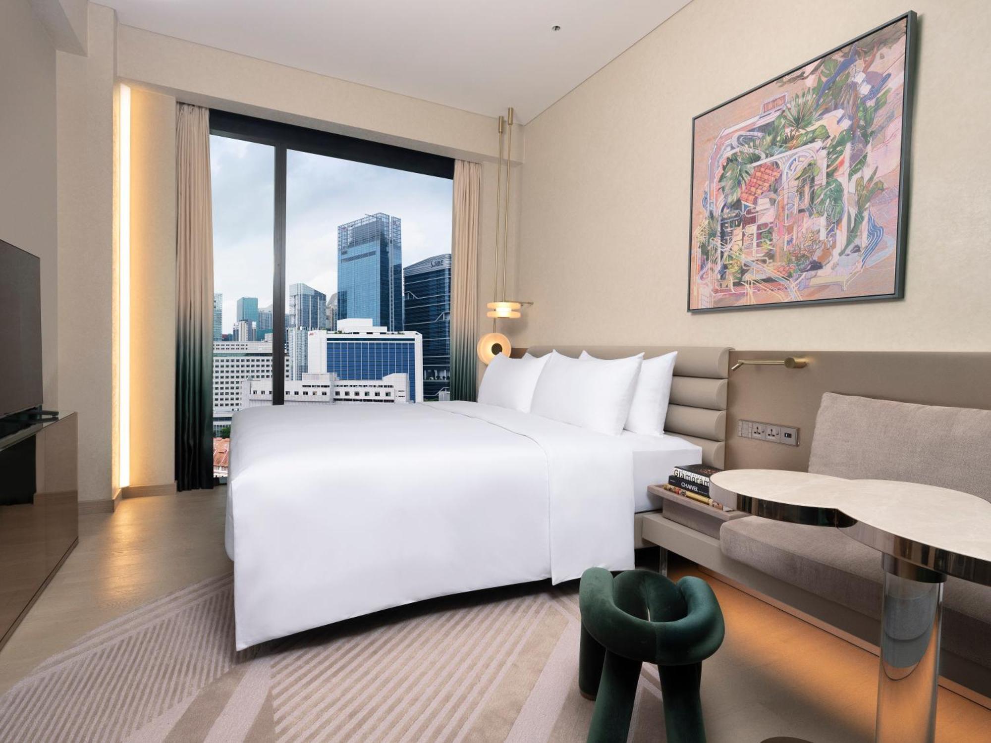 Habitación Executive con cama extragrande y ventajas del club, planta alta