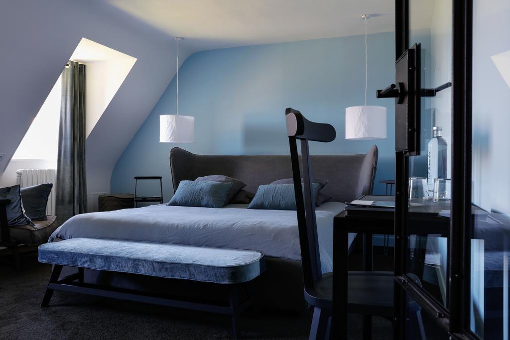 Superior Kamer met uitzicht op de tuin en zee - 4 sterren hôtel La Chaumière.
