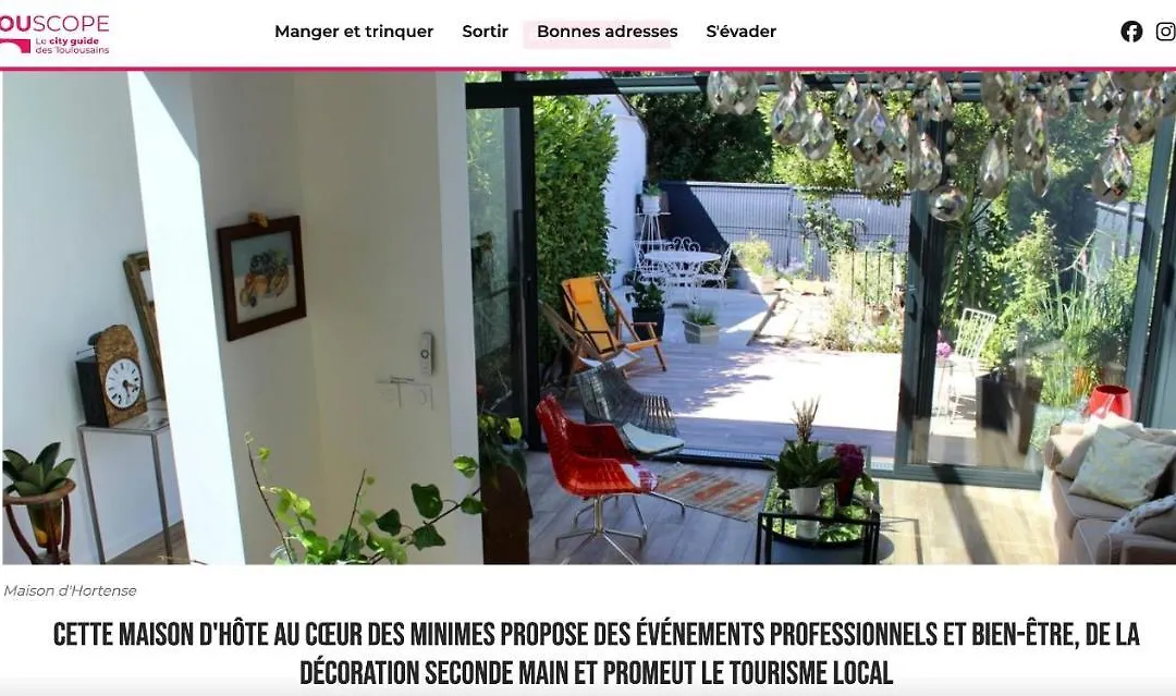 LA MAISON d'HORTENSE, maison de charme et de caractère-1