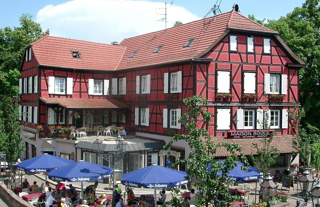A la Maison Rouge Hôtel&Restaurant-1
