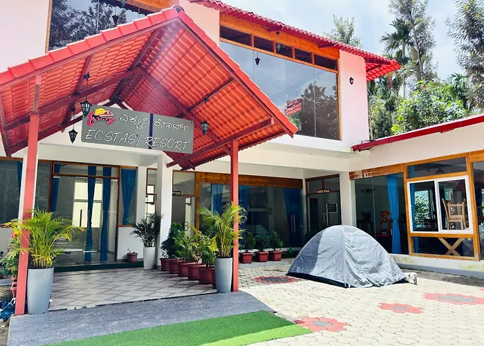 Ecstasy Tent Stay With Swimming Pool & Common Washroom