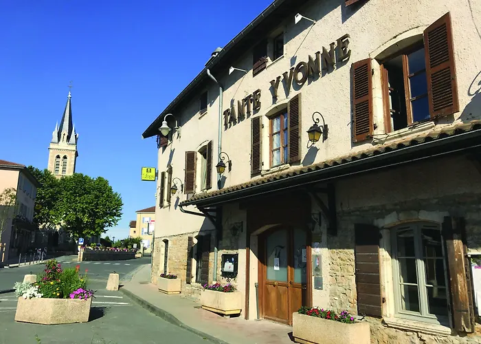 Logis Hotel Tante Yvonne & Son Restaurant Semi-Gastronomique - Lyon Nord